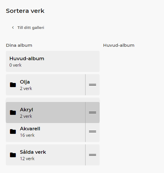 Sortera album