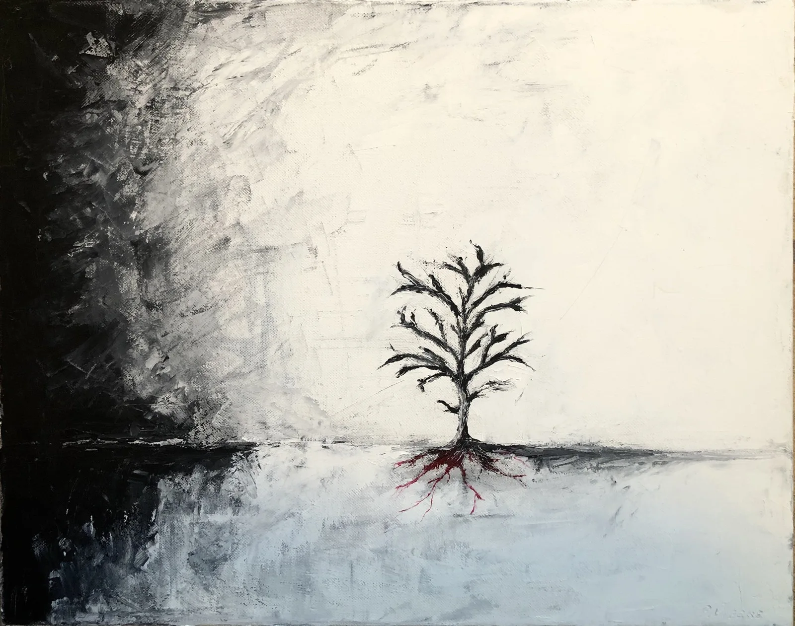 Oljemålning Dröm av Petter Vibeke