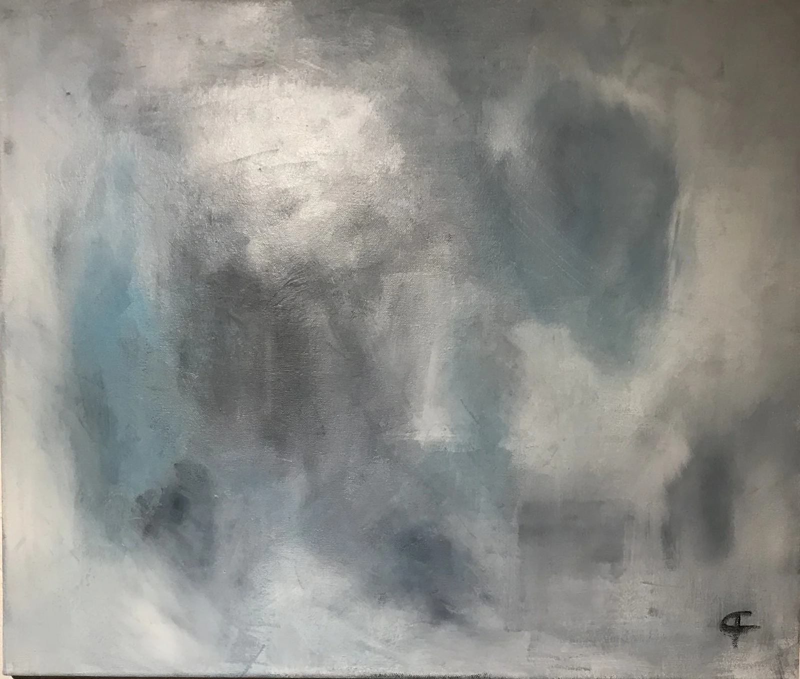 Akrylmålning av Peter Frejeberg