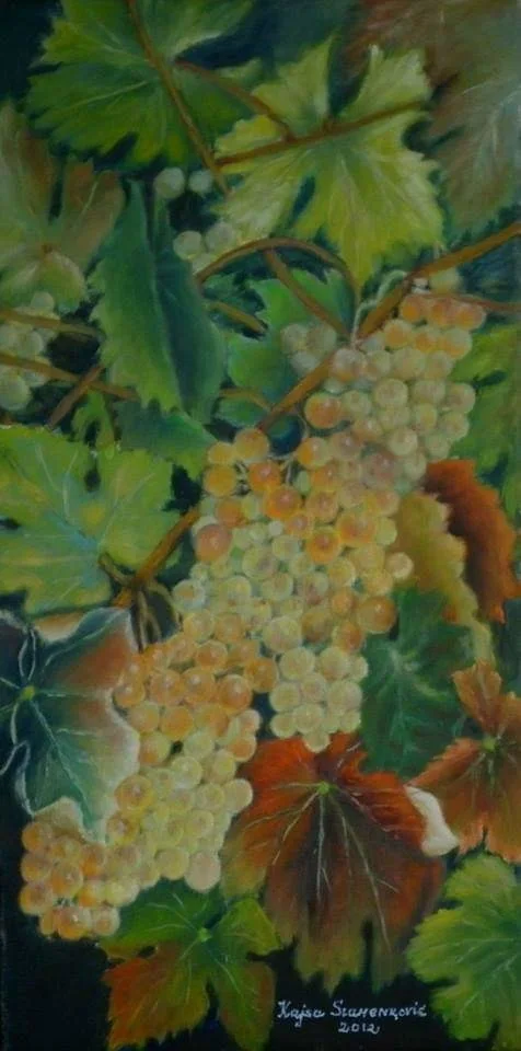 Oljemålning av Kajsa Stamenkovic