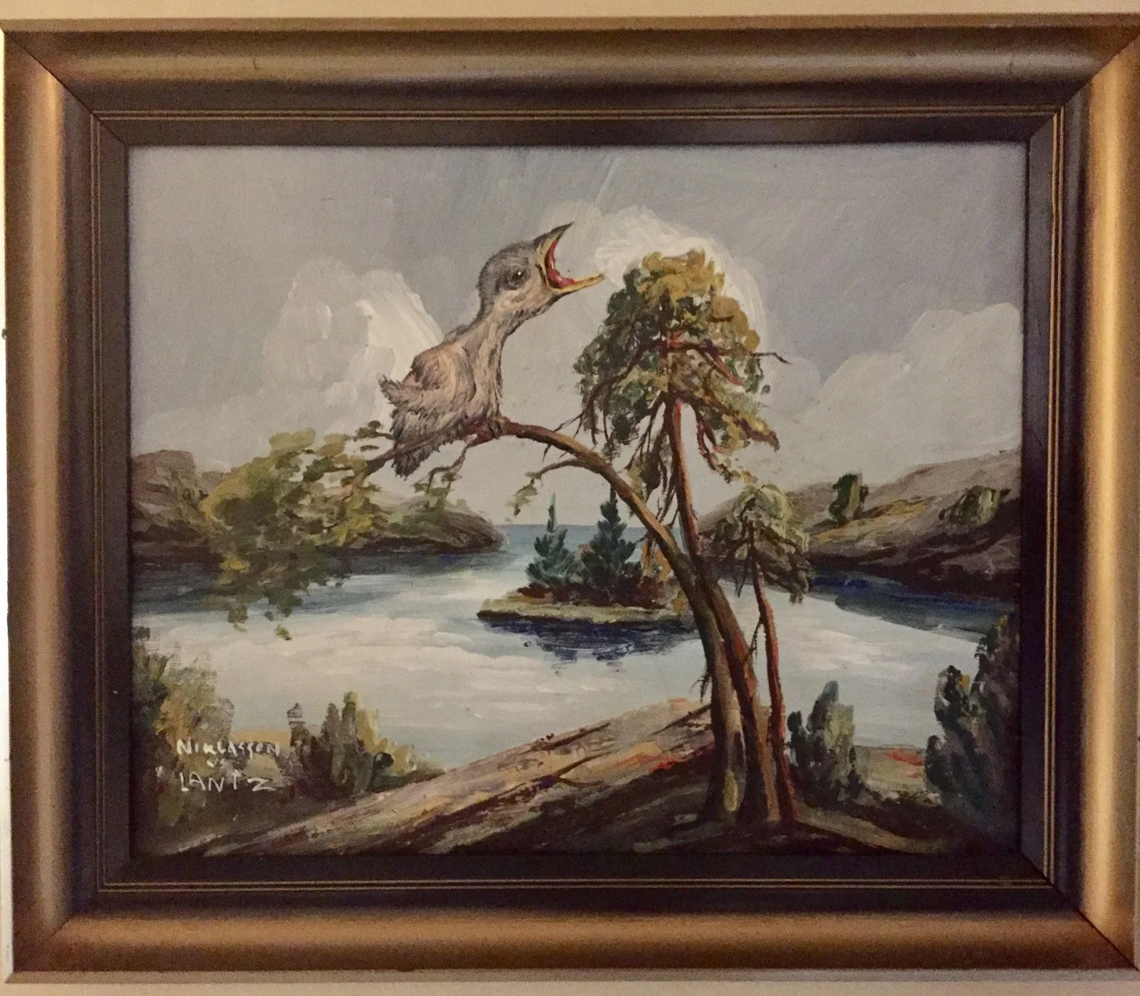 Oljemålning Gullefjun av Ola Art