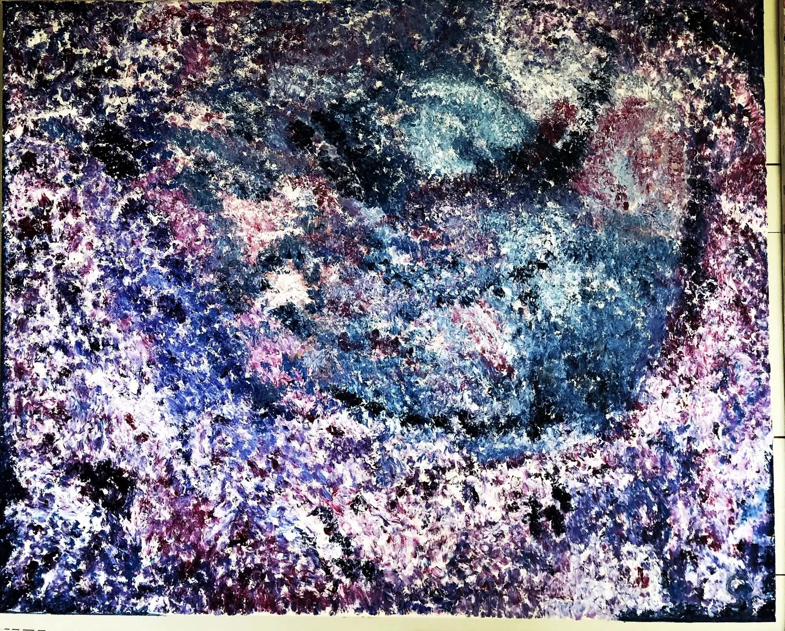 Oljemålning Winter is coming av Celene Seidlitz Sävje