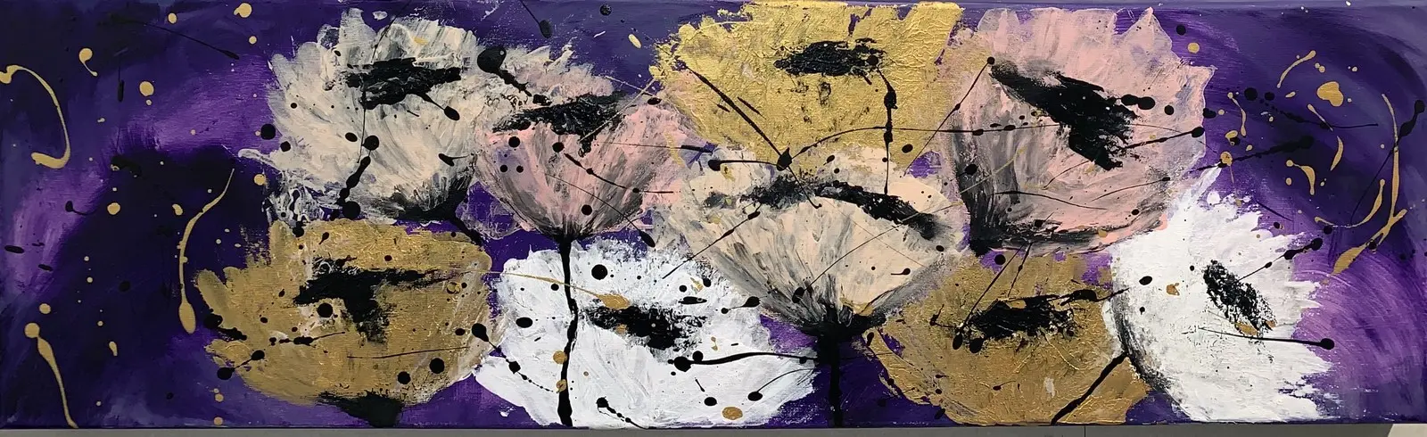 Akrylmålning Midnight av Ann-Sofie Stjernkvist