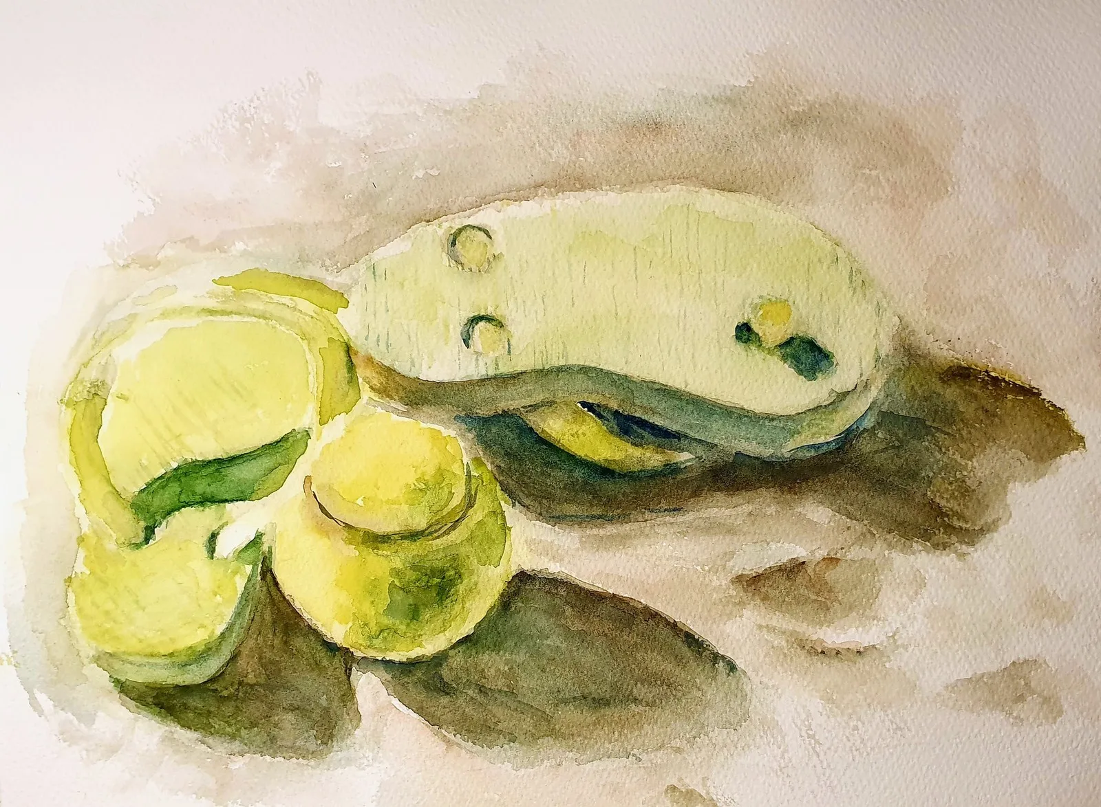 Akvarell Sommarlängtan av Into Särkelä