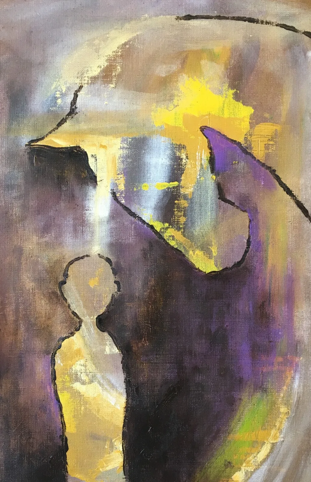 Akrylmålning Empowerment av Li Gessbo