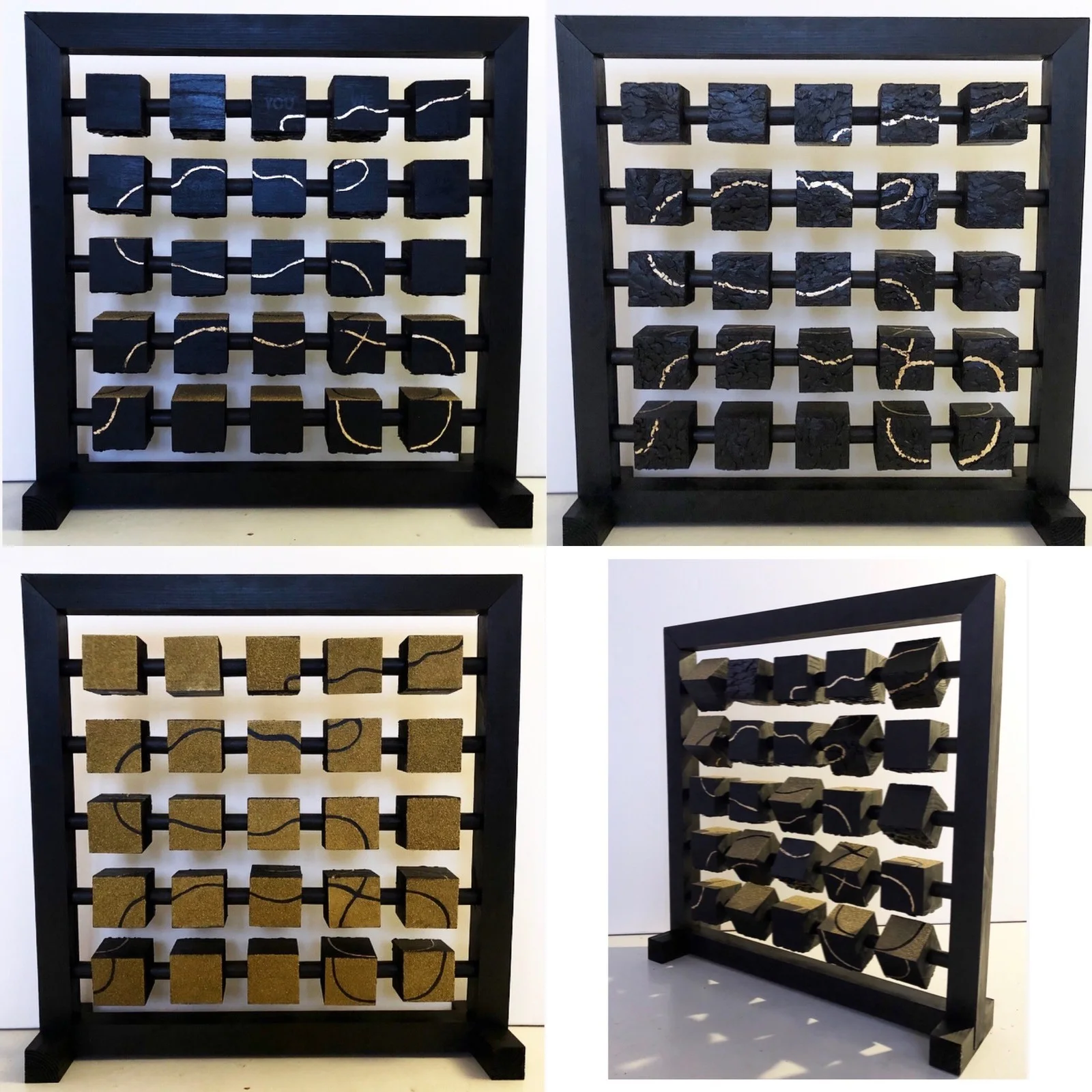 Skulptur Game of Life / Turning Points av Carmen Paas