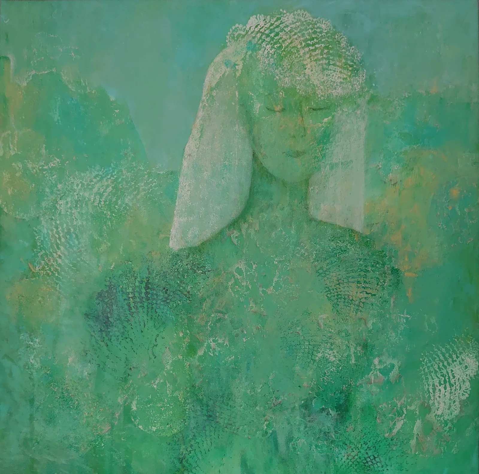 Akrylmålning Vår brud av Mona Lindström