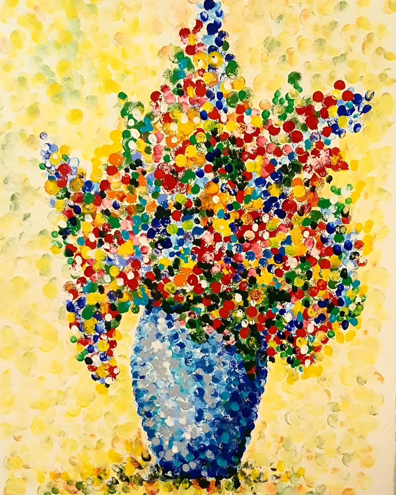 Akrylmålning av Åsa Edlund