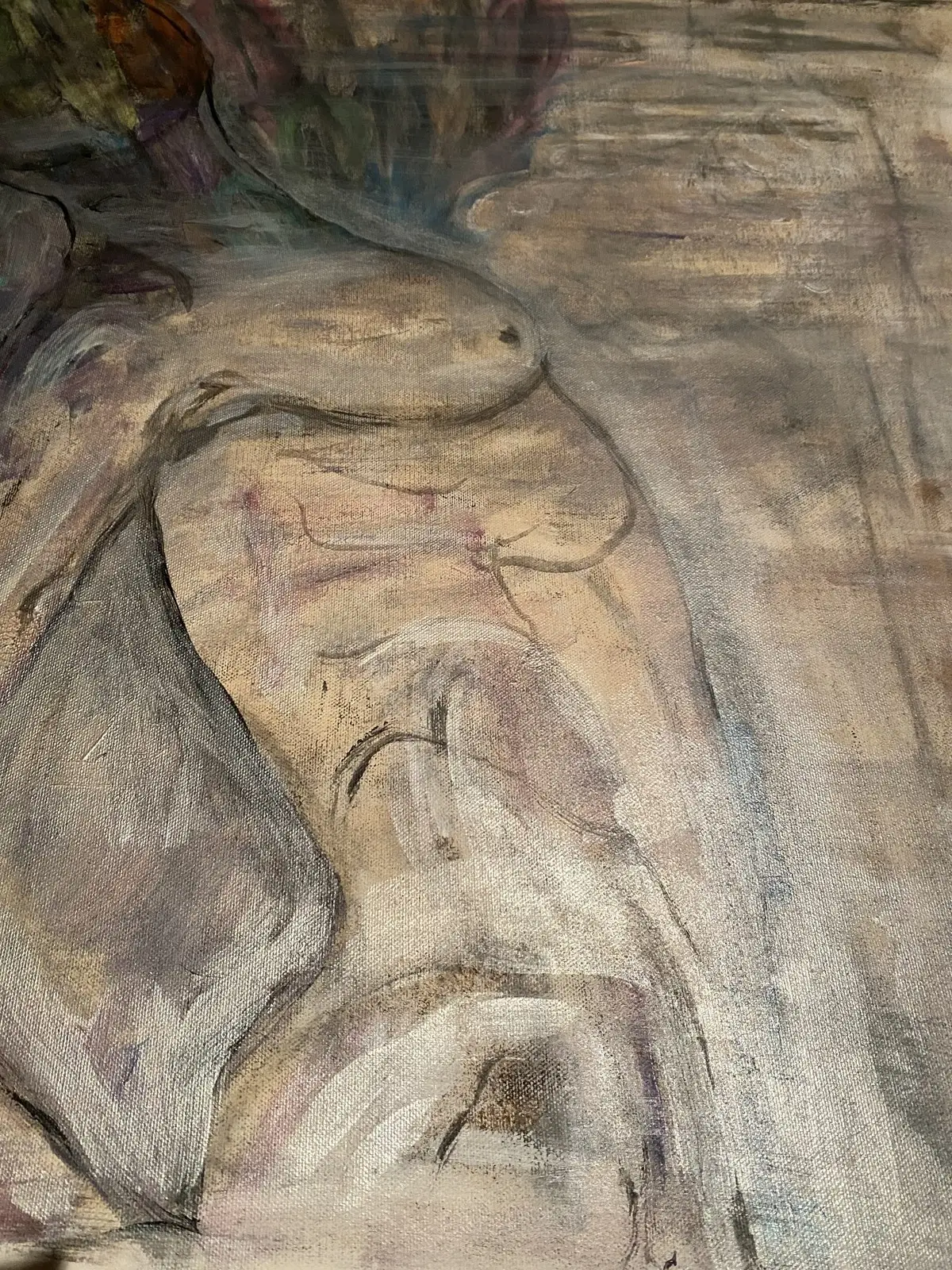 Akrylmålning av Pia Aberg