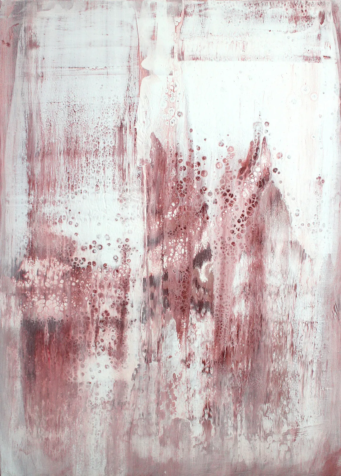 Akrylmålning Burned tones av Jenny Nielsen