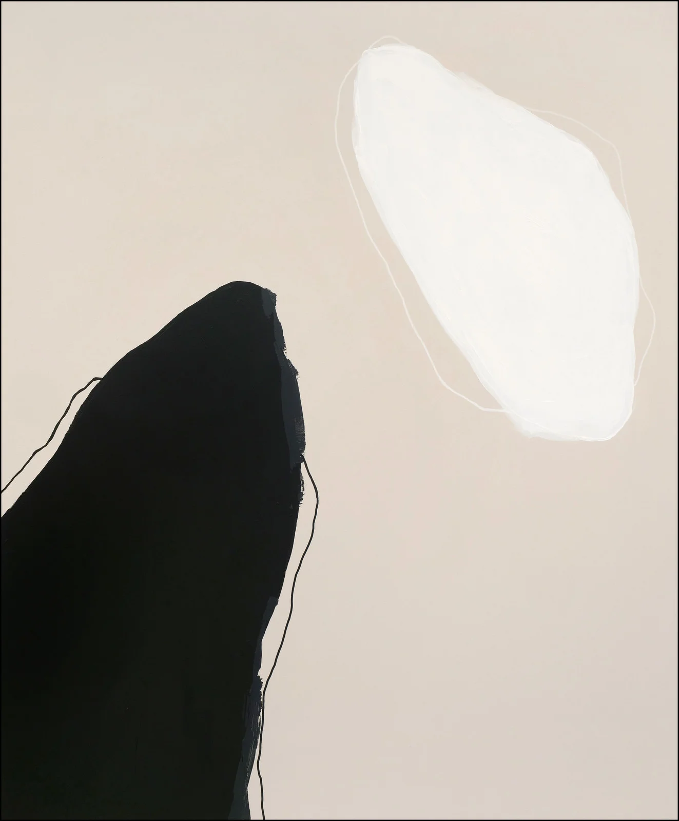 Akrylmålning No.2006 av Mimmi Hammar