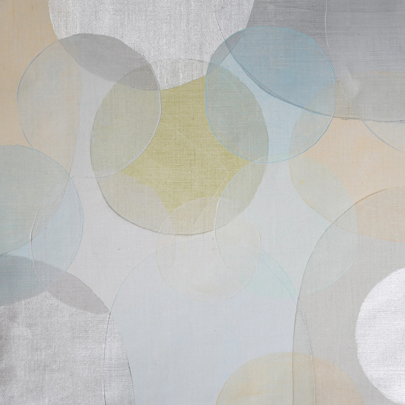 Akrylmålning Color dots 19 av Sofie Sjöström