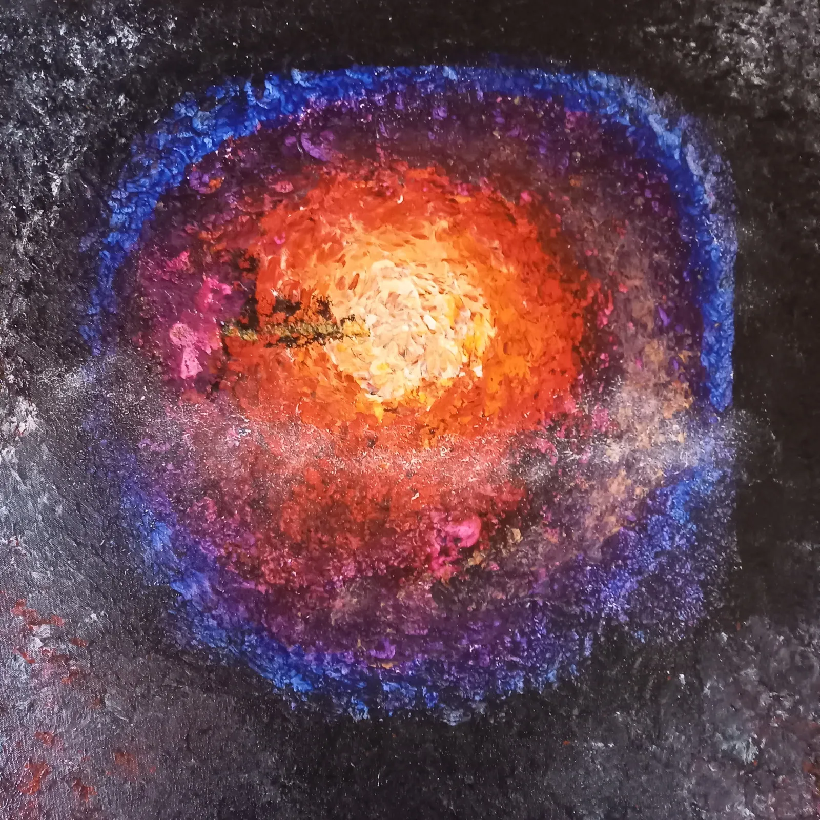 Akrylmålning The insider av Ellinor Karlsson