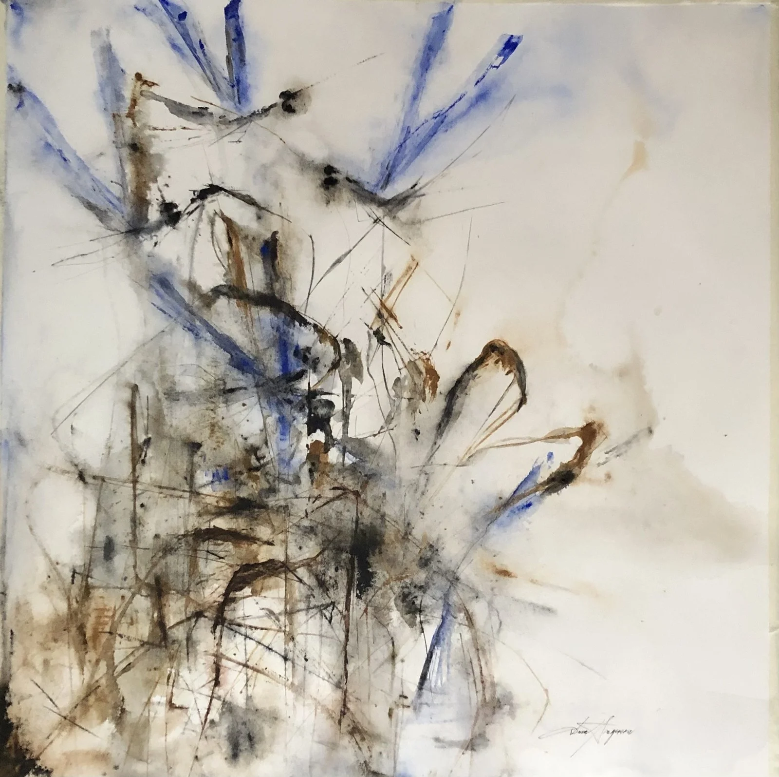 Akvarell Spellbound av Dana Ingesson