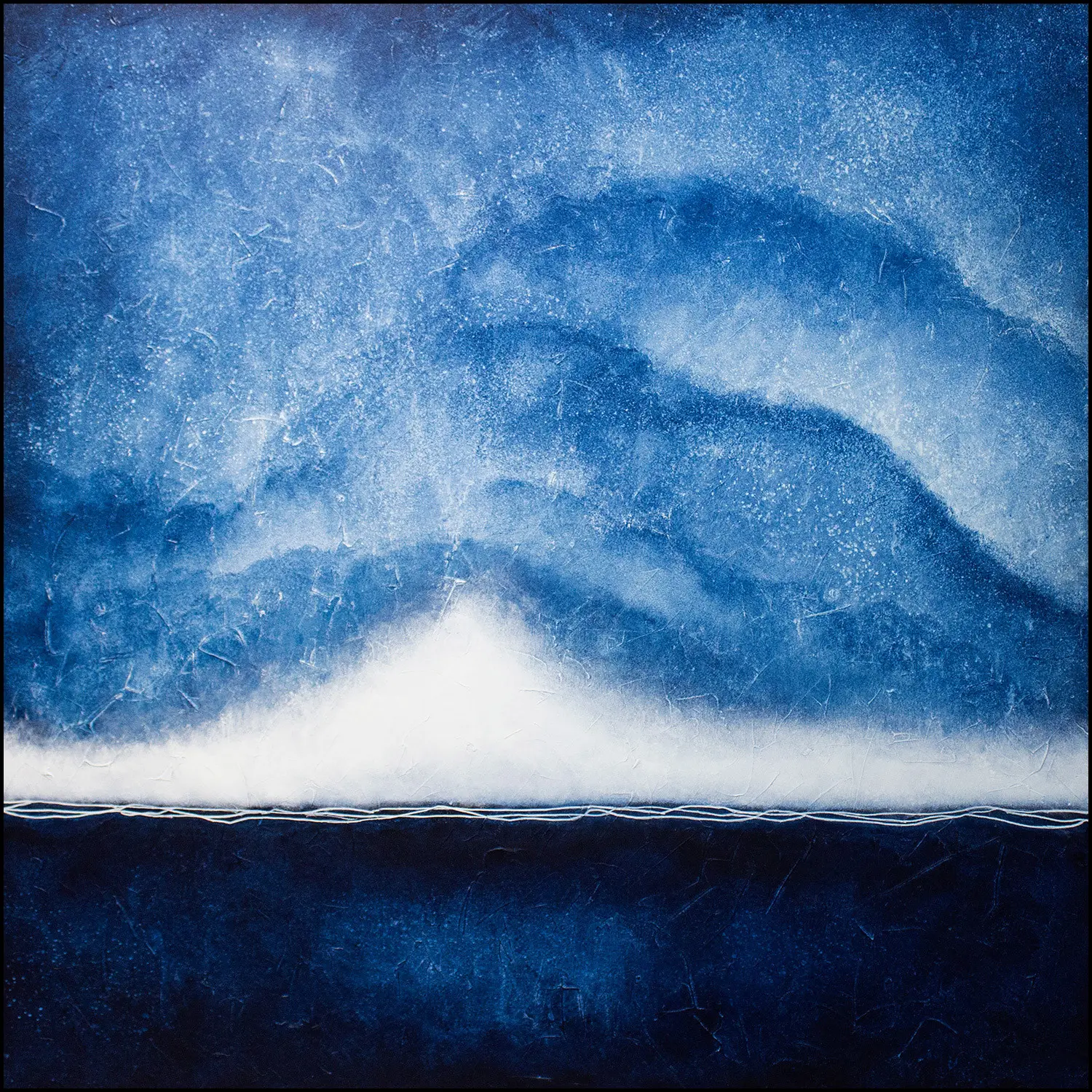Akrylmålning No. 201202, 'Arcus Cloud Horizon' av Stellan Fine Art
