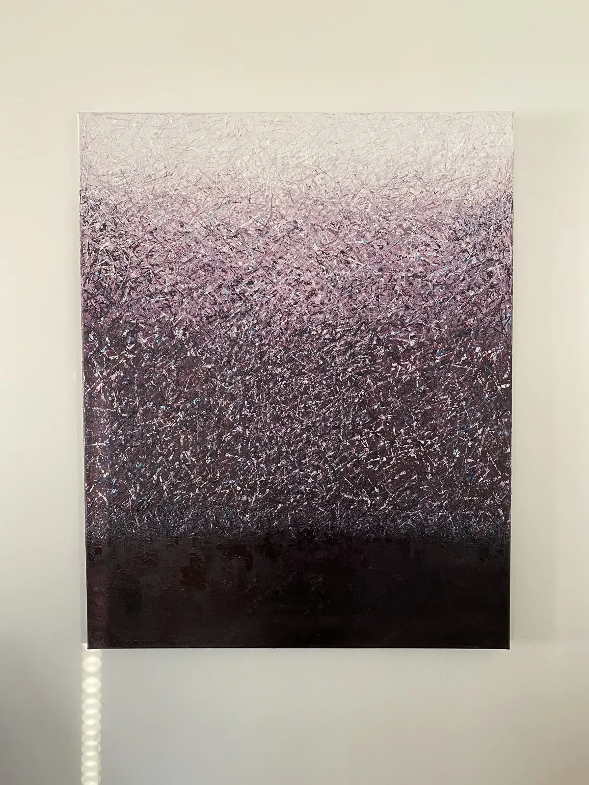 Oljemålning Lila av Natali Saume