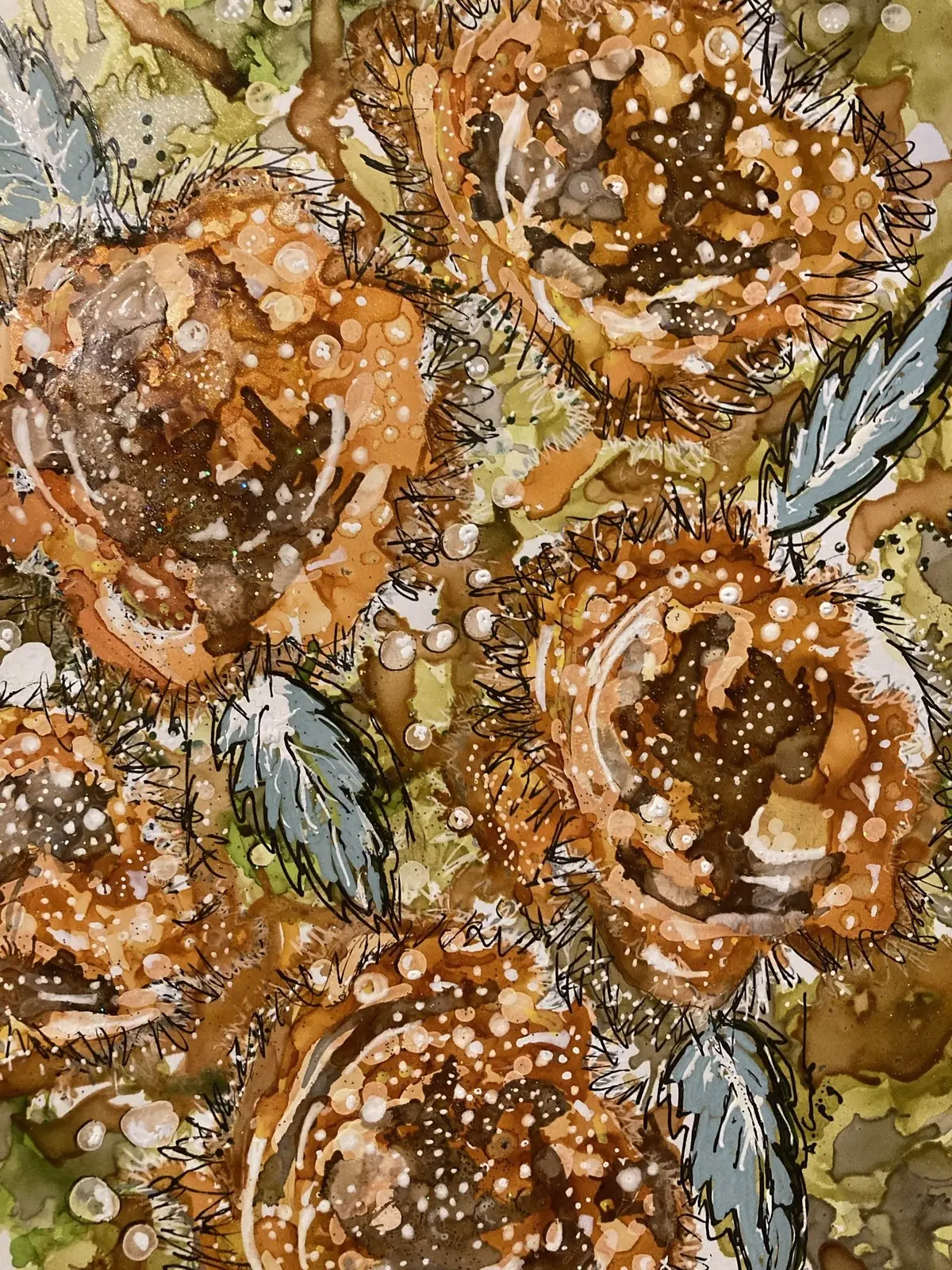 Orange av Anita Cander