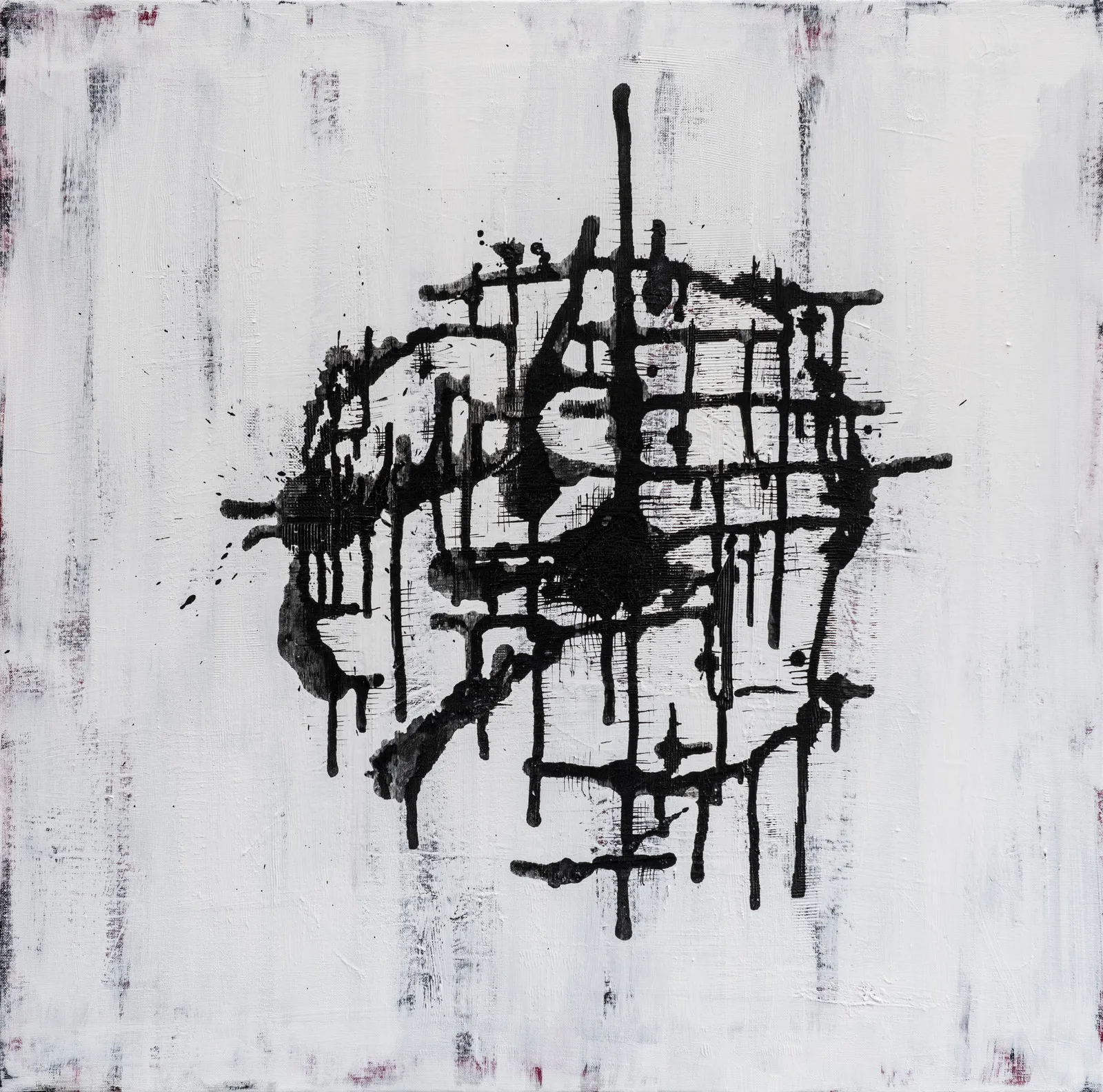 Akrylmålning Sliding doors av Siiri Julge Alvemyr