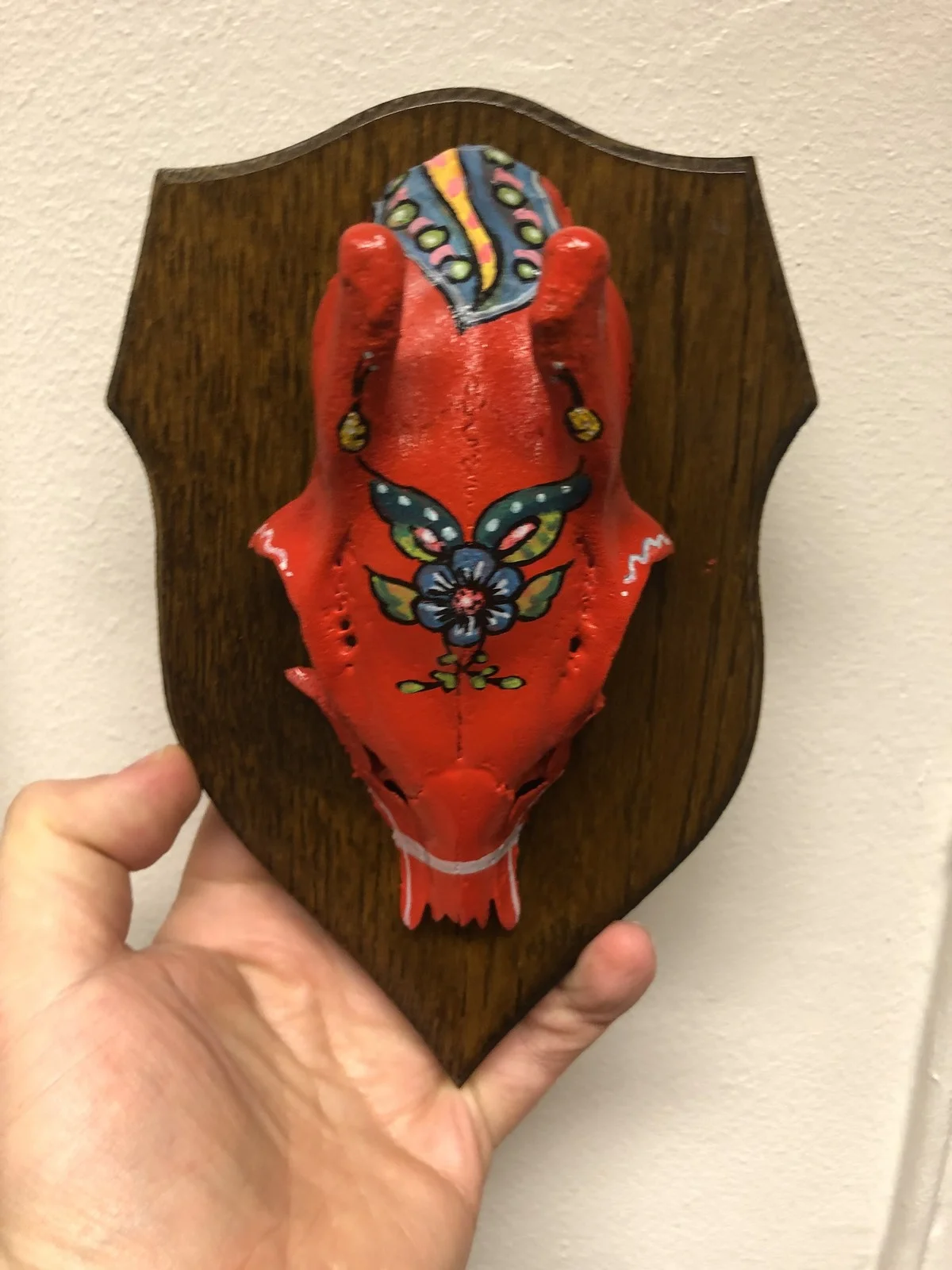 Skulptur Dalahorse trophy av Ola Art