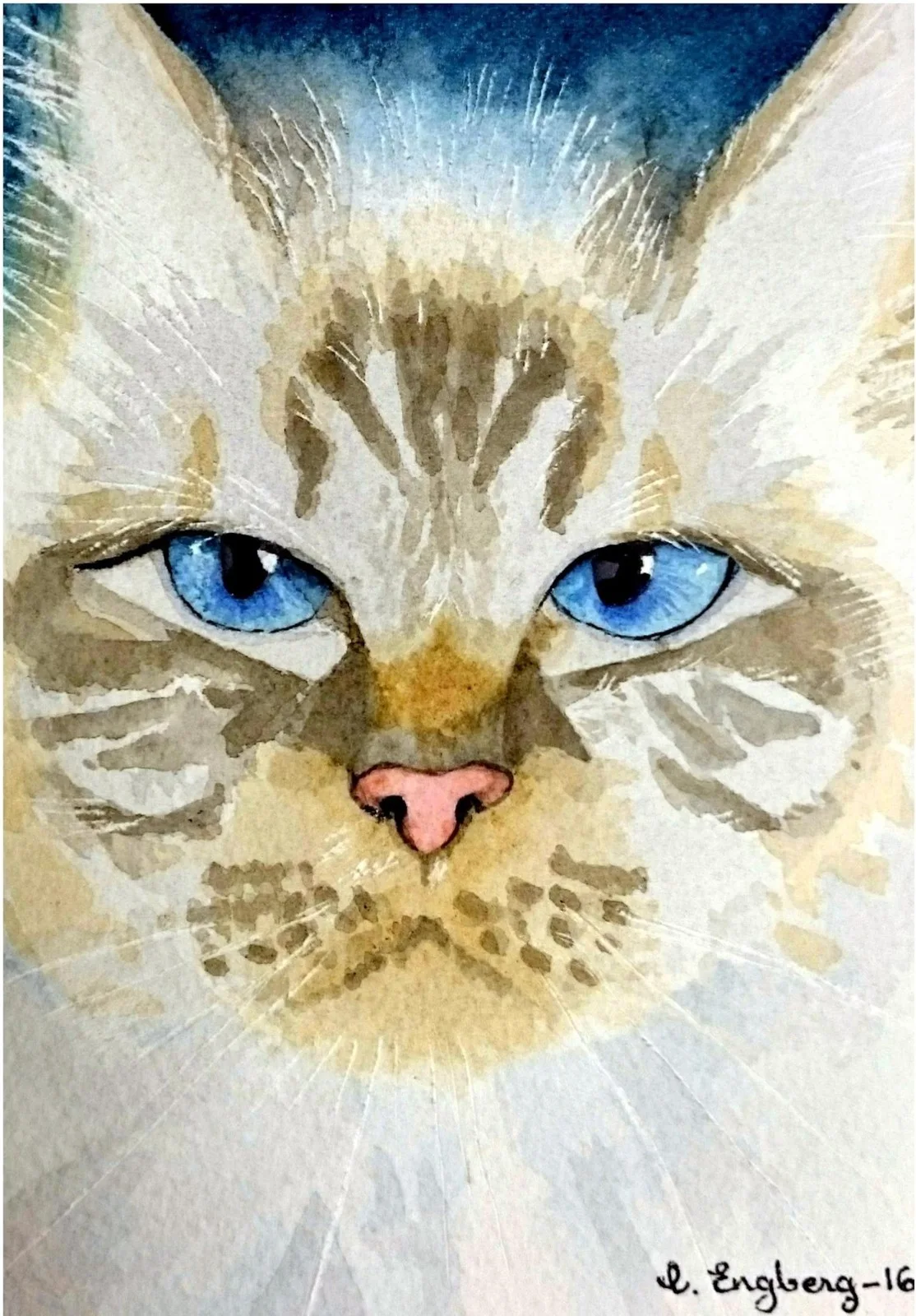 Akvarell av Catharina Engberg
