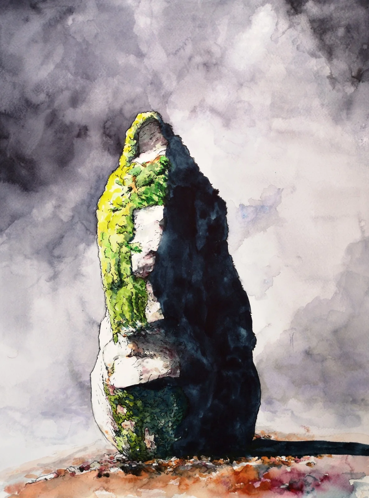 Akvarell Everlasting VIII av David Forslund