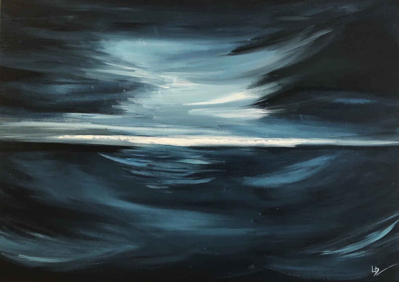 Akrylmålning Intenso I av Deborah Galliano