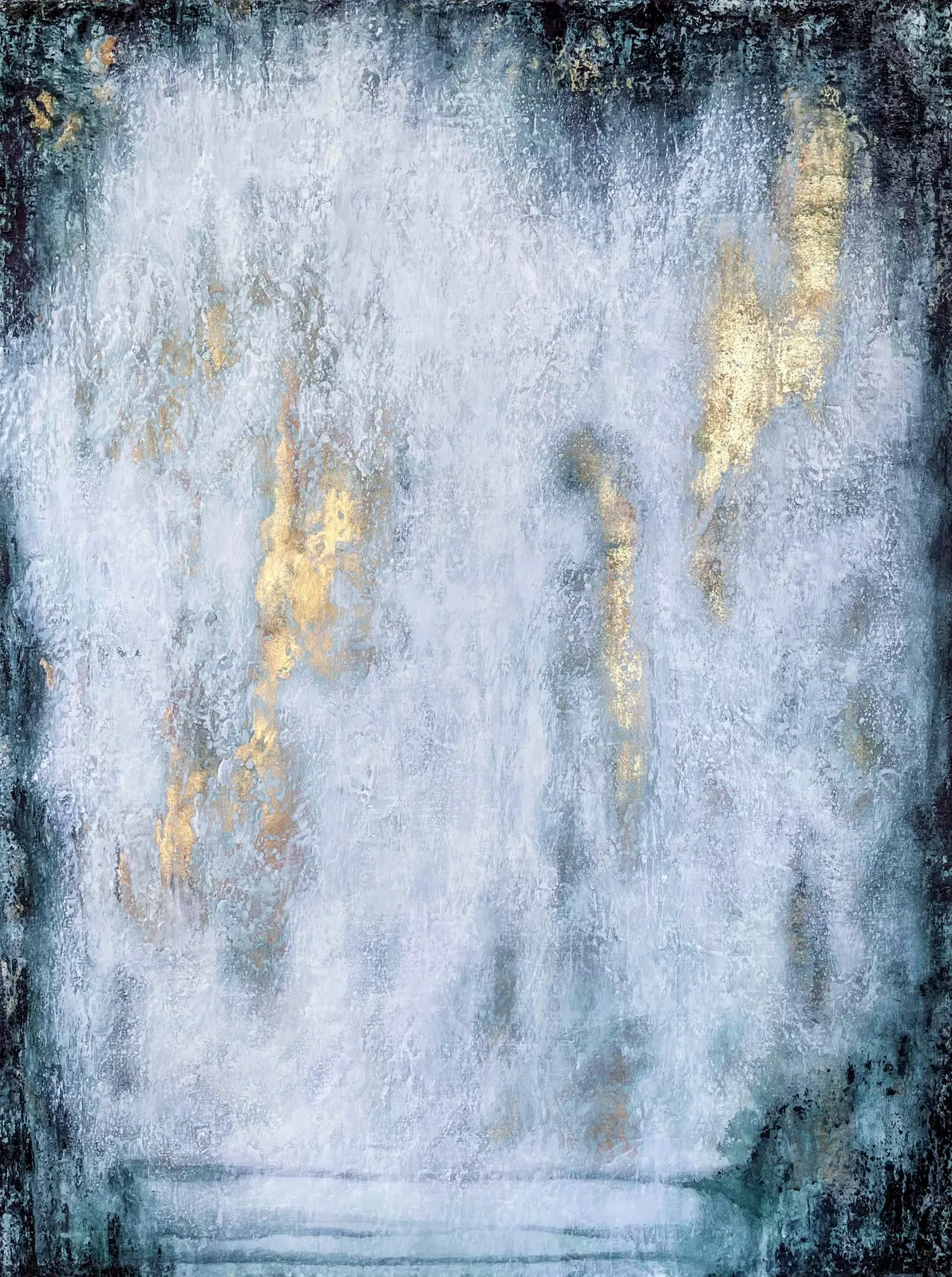 Akrylmålning To The Unknown av Nina Lindholm