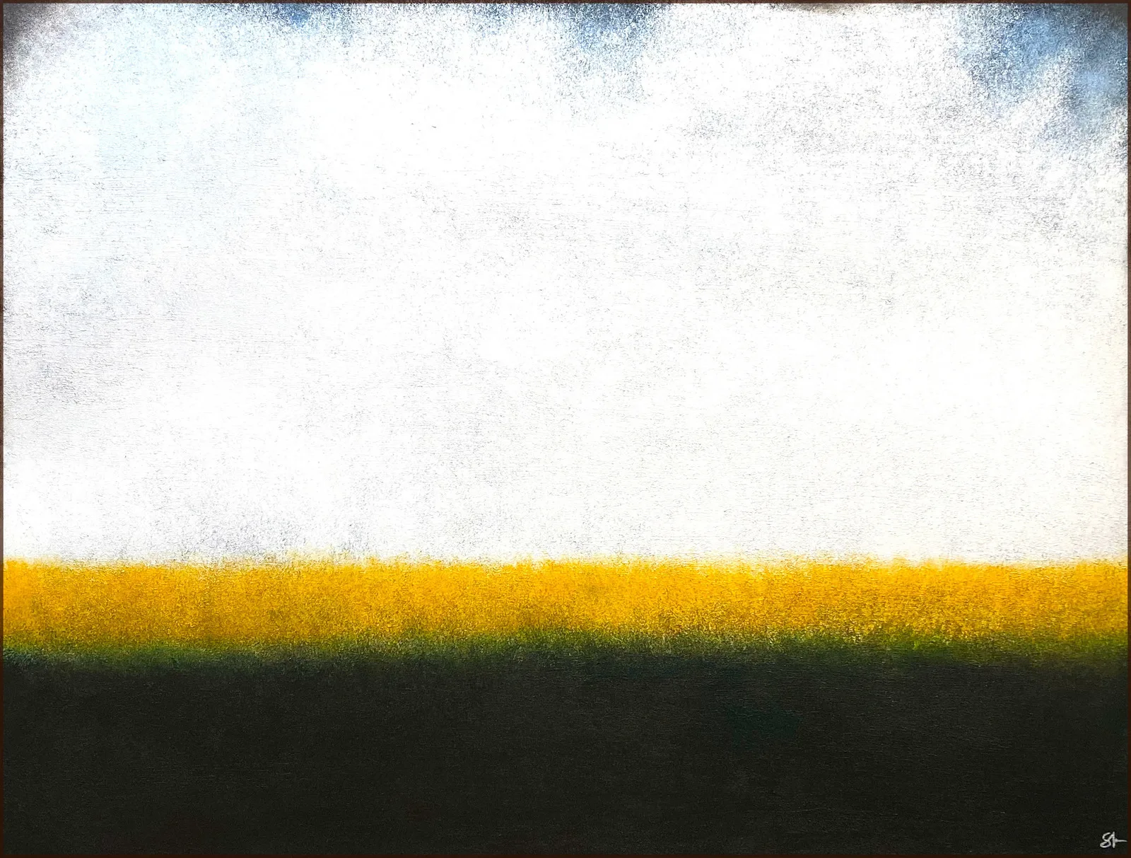 Akrylmålning No. 210502 Spring Horizon av Stellan Fine Art