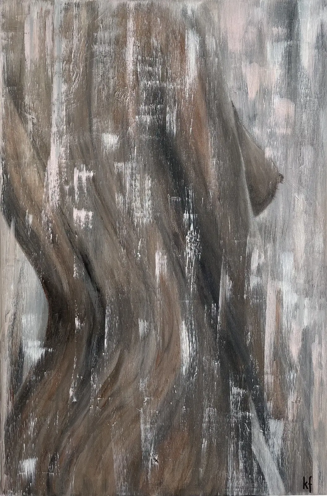 Akrylmålning av Kristina Forslund