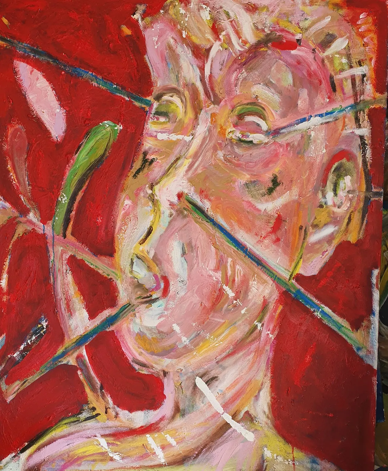 En lördag i maj (Ommålad) av Jens Flemister Åkesson