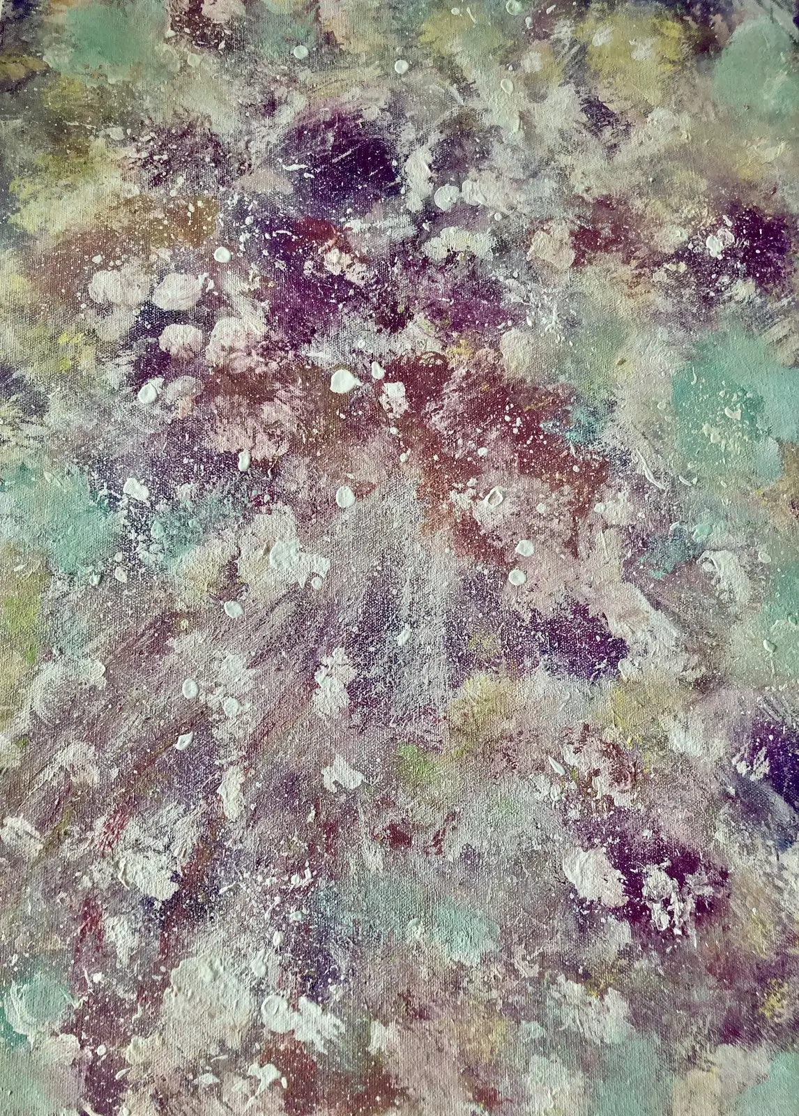 Akrylmålning Sockersött av Anitas Art/Anita Nyberg