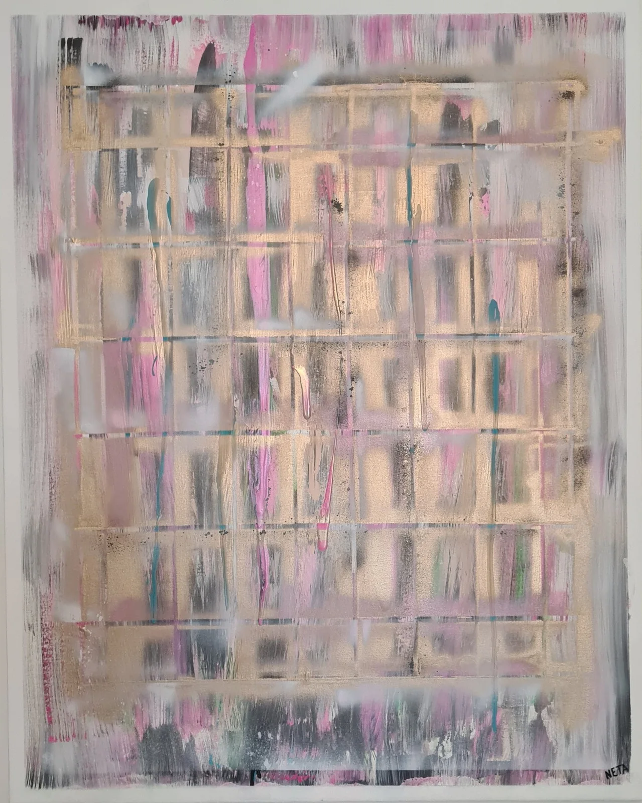 Akrylmålning Skimmer av Agneta Nilsson