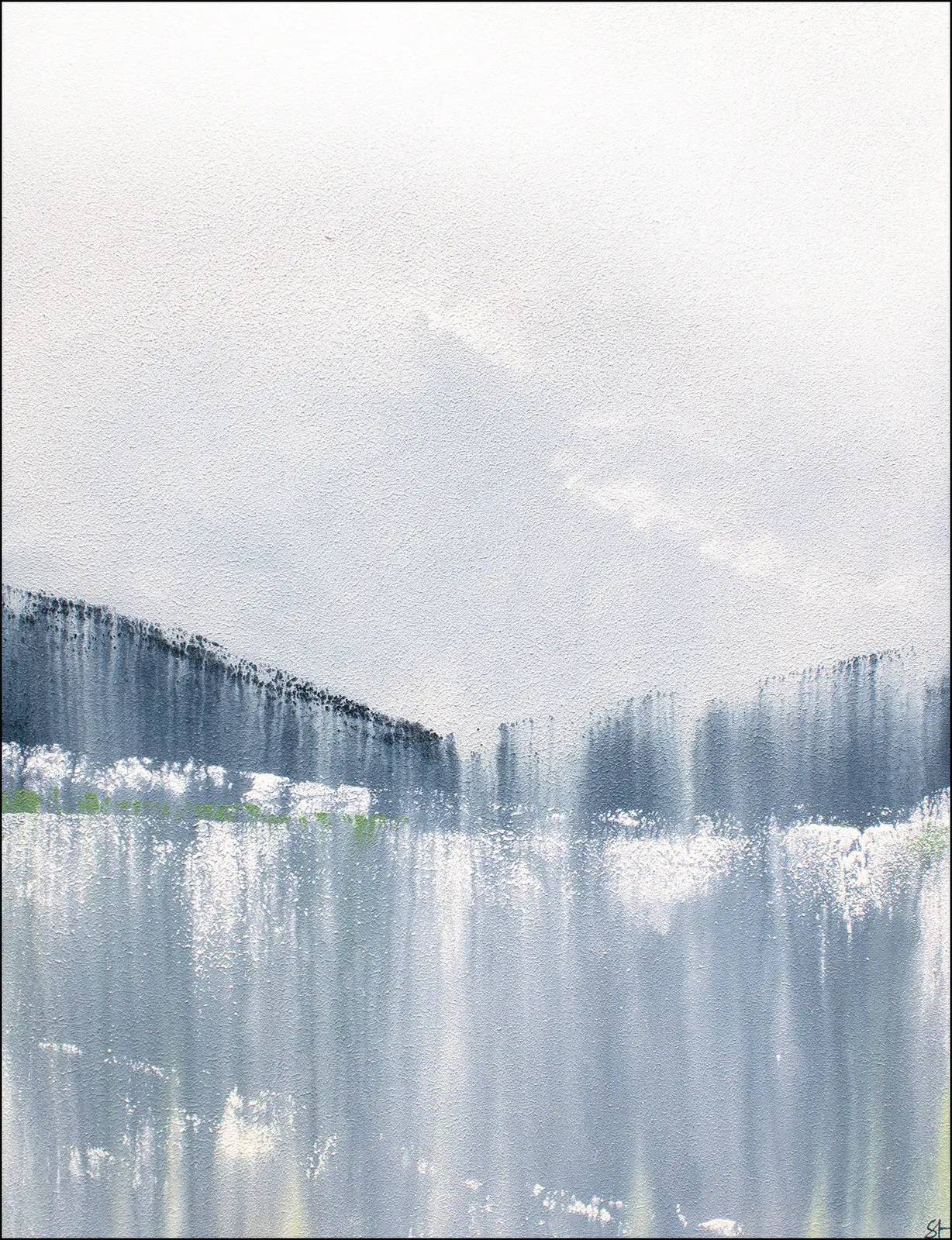 Akrylmålning No. 210603 North av Stellan Fine Art