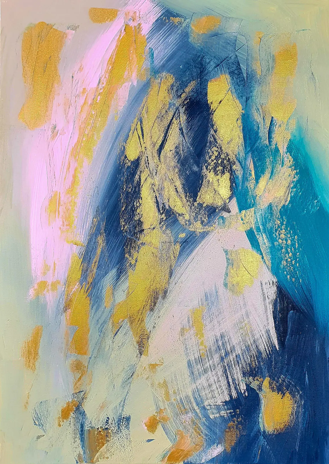 Akrylmålning Abstrakt 913 av Patrik Bergling