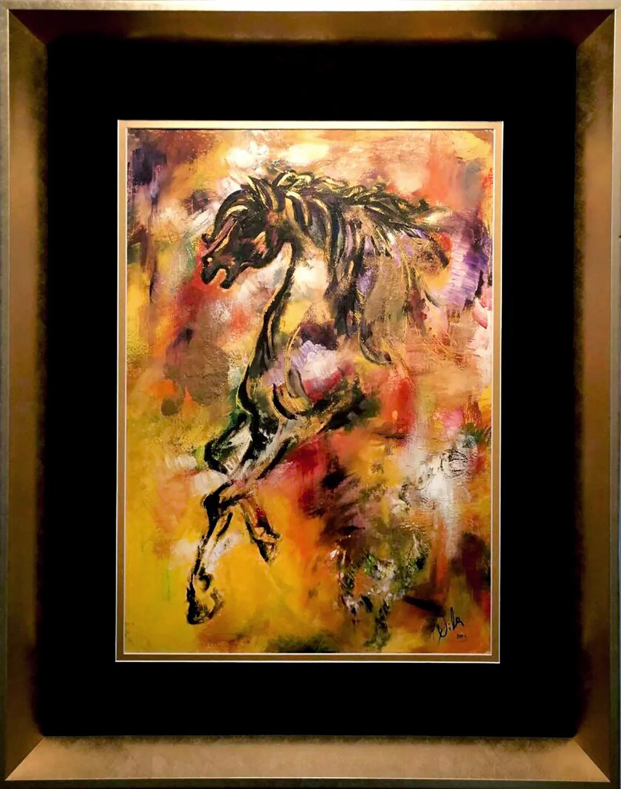 Oljemålning Häst av Dila Tanrıkulu Ç.