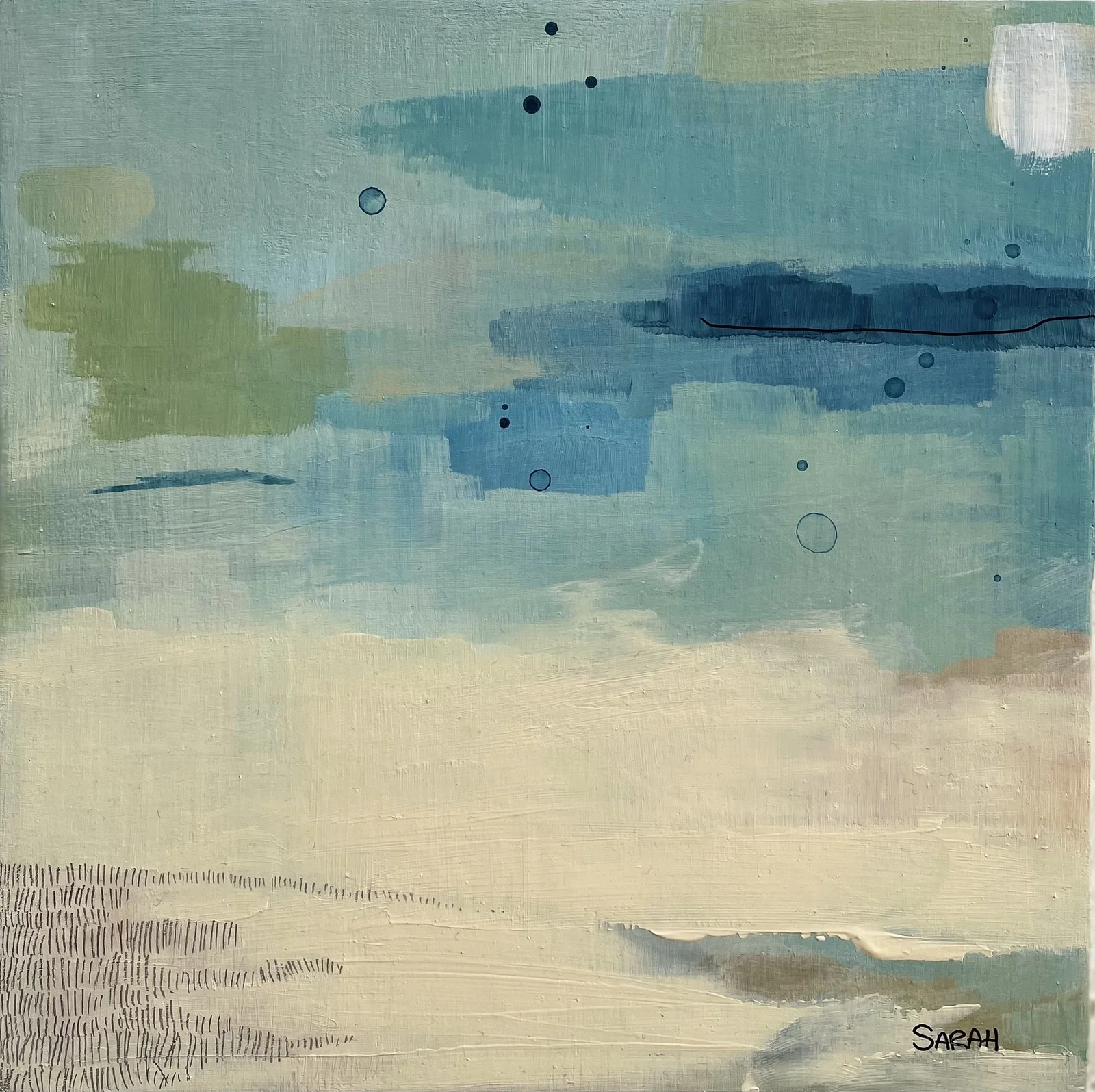 Turquoise no. 1 av Sarah De Vries
