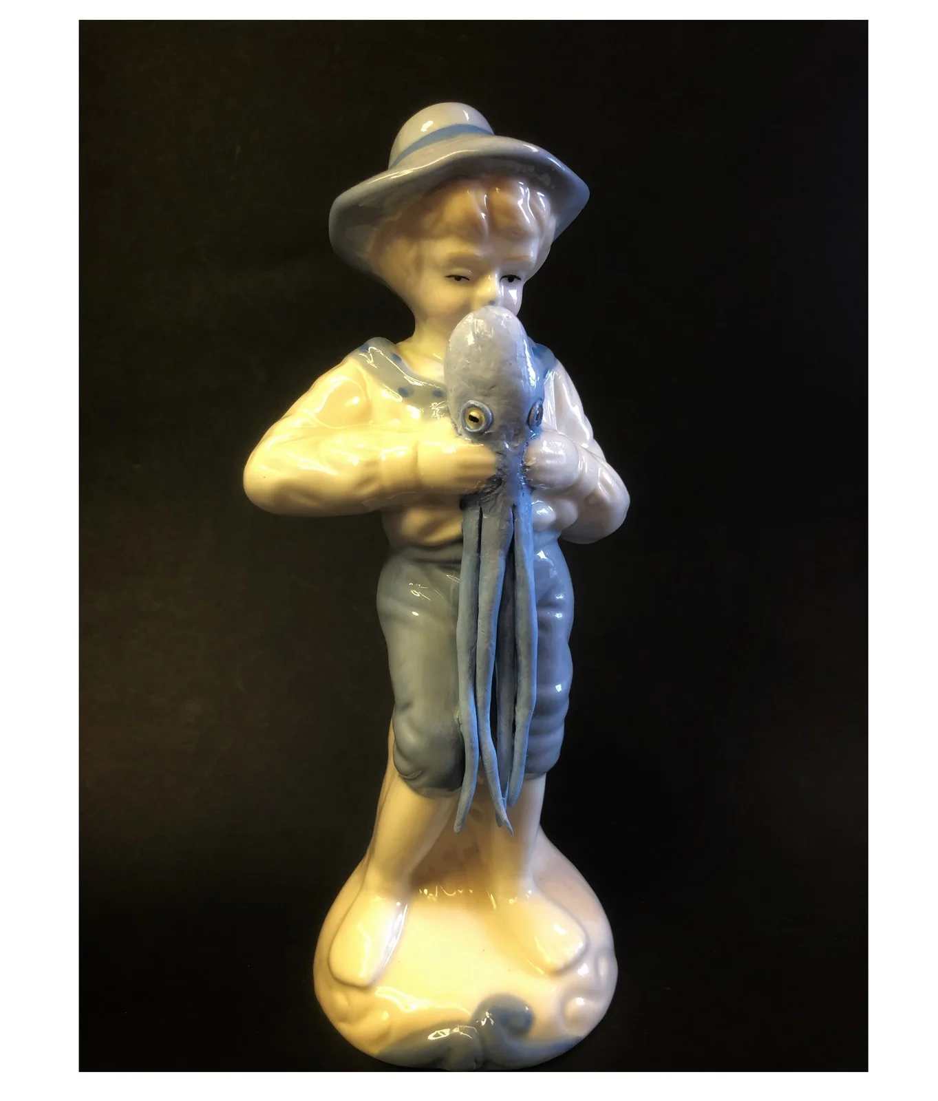 Skulptur Me and my friend av Ola Art