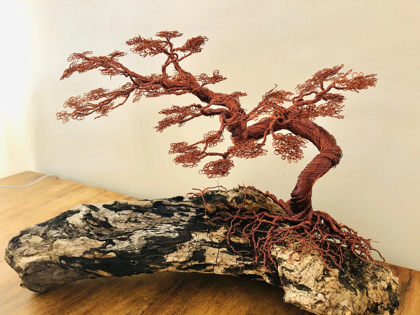 Skulptur Bonsai av Linda Quist