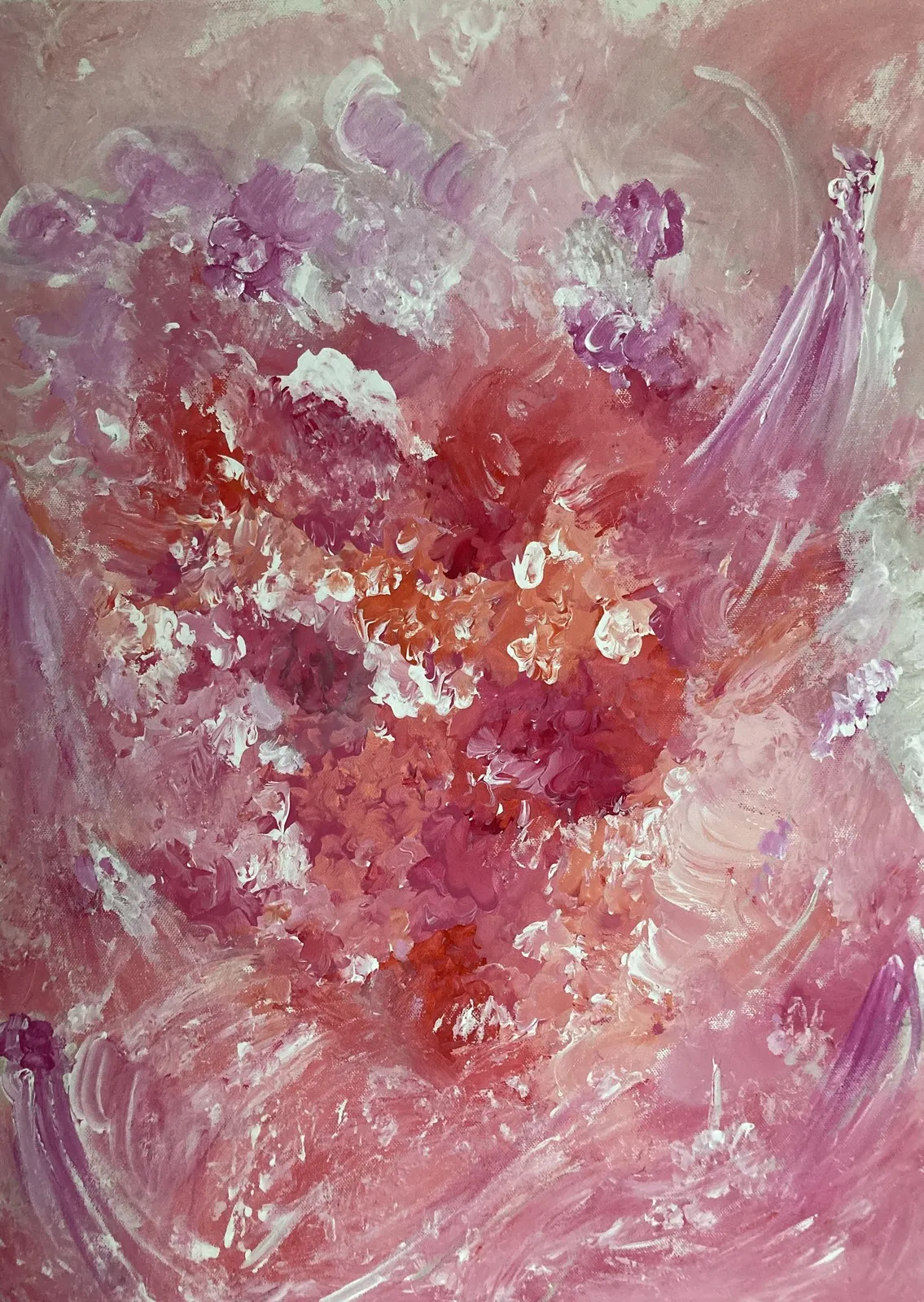 Akrylmålning Kärlek av Anitas Art/Anita Nyberg