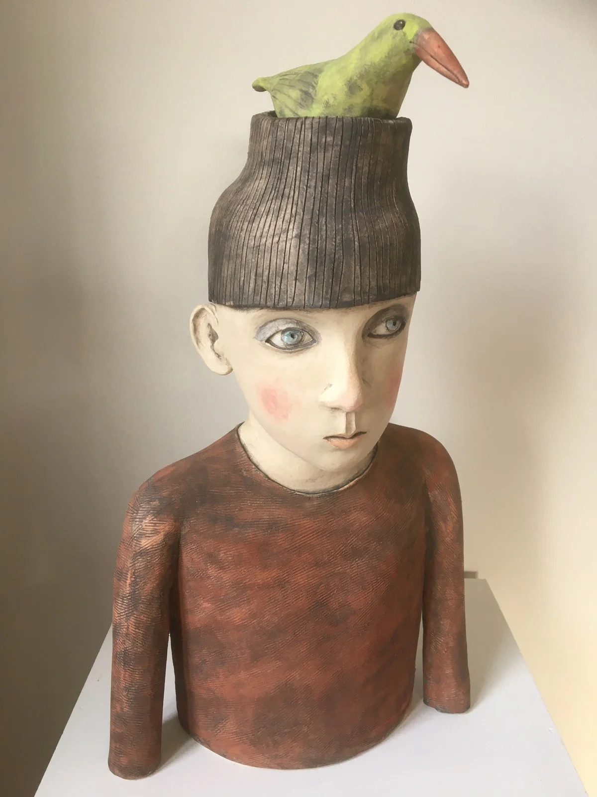 Skulptur Mössbo av Marianne Karlsson