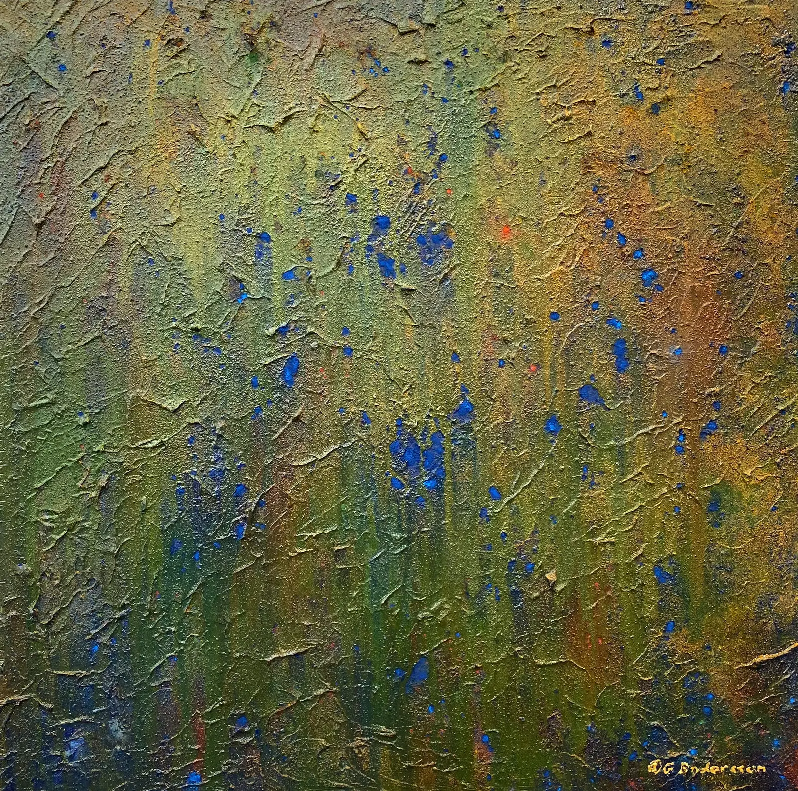BLUE RAIN av Daniel Garcia Andersson