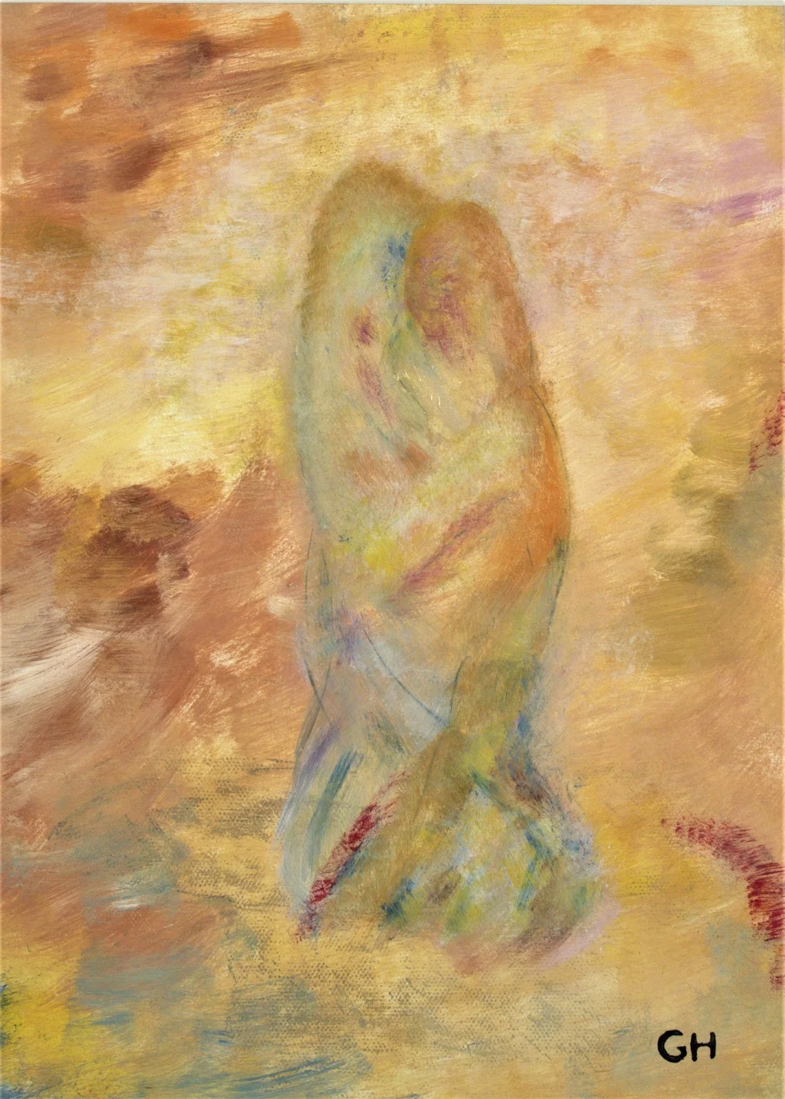 Oljemålning "Morning Air"  -  Oil painting - (€640) - PO av Gerhard Hofman
