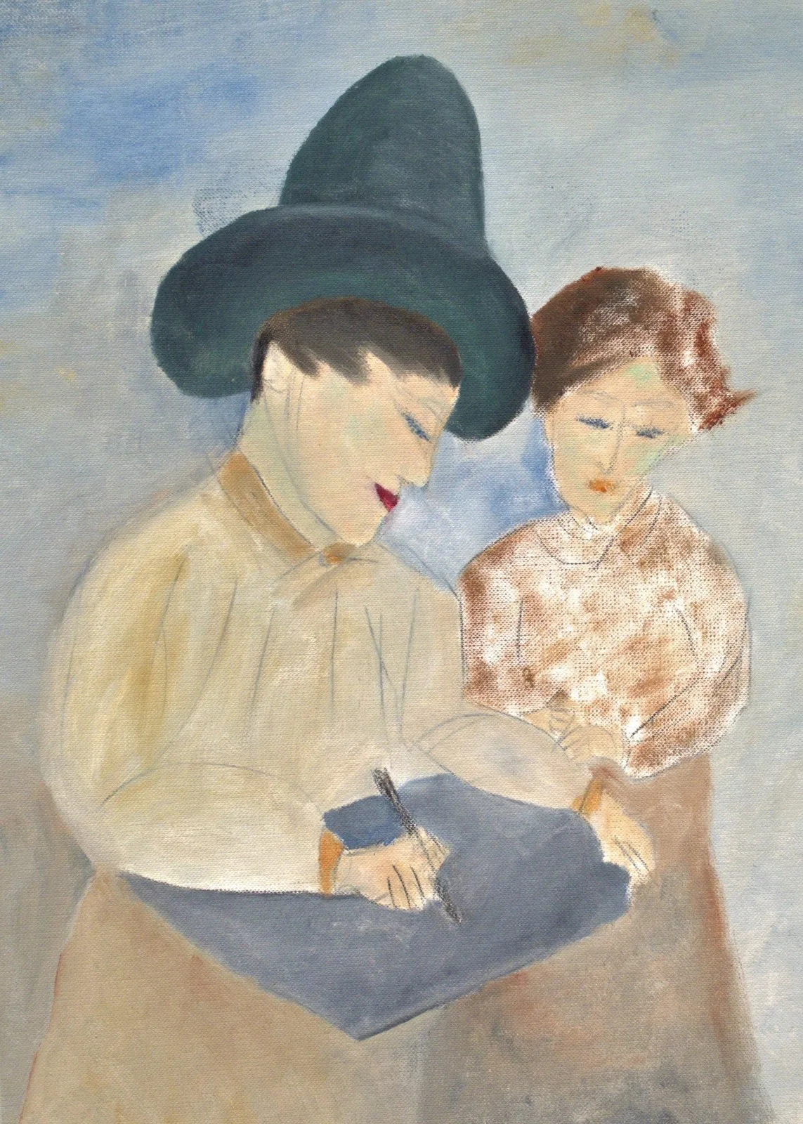 Oljemålning "The Details"  -  Oil painting - (€780) - PO av Gerhard Hofman
