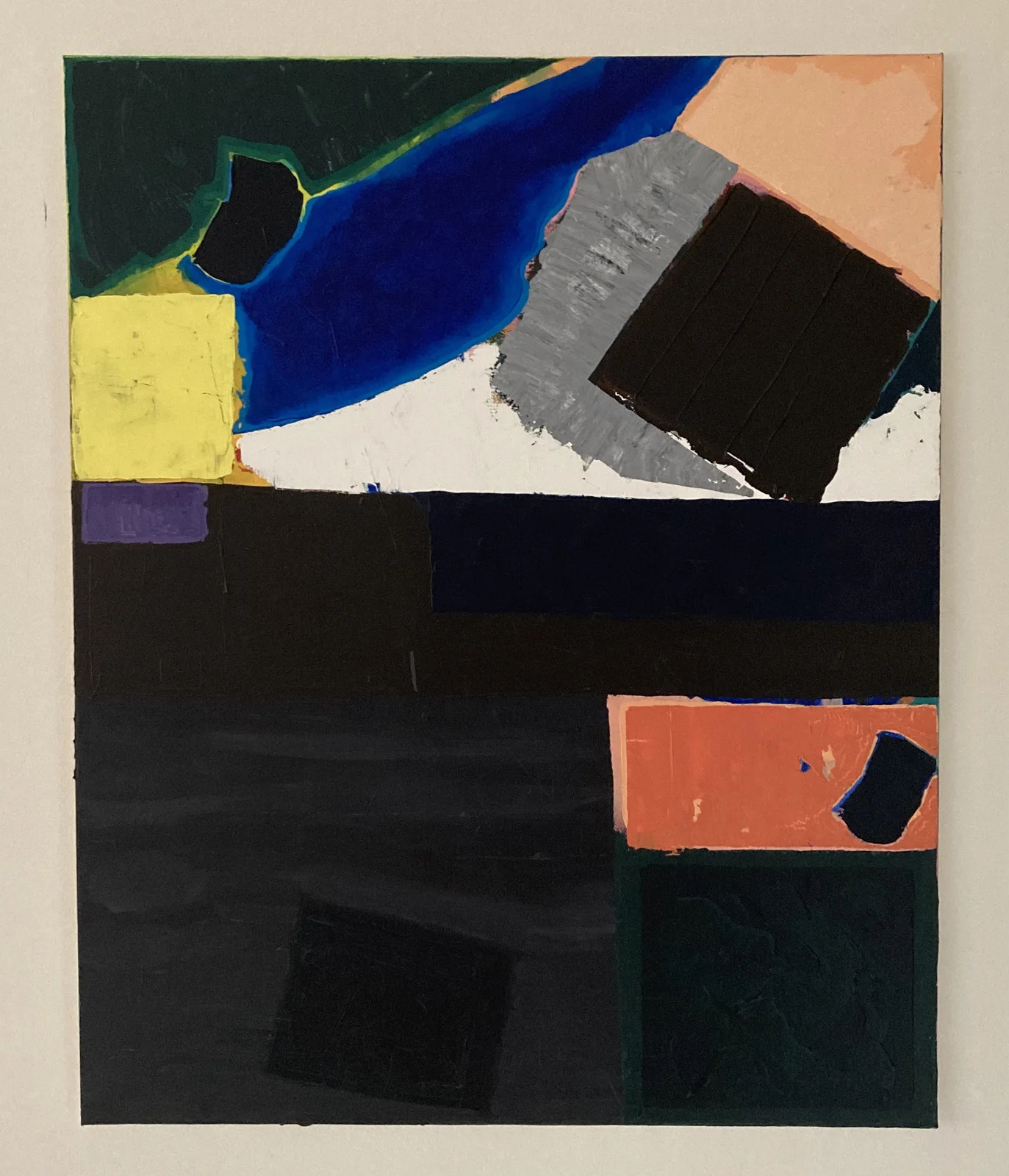 Akrylmålning Untitled 6 av Hampus Wärme