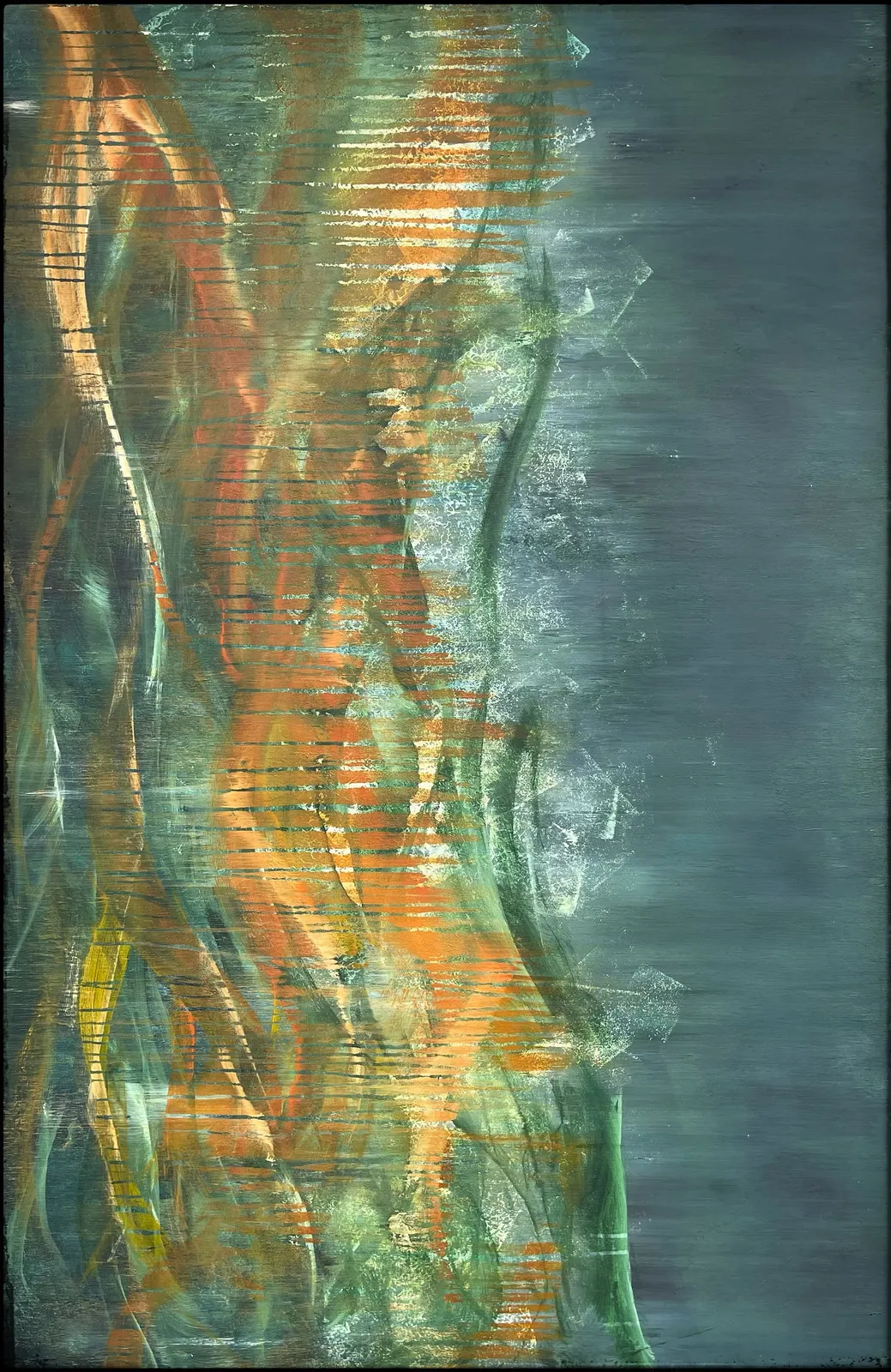 Akrylmålning Sea beneath av Ulf Mellander