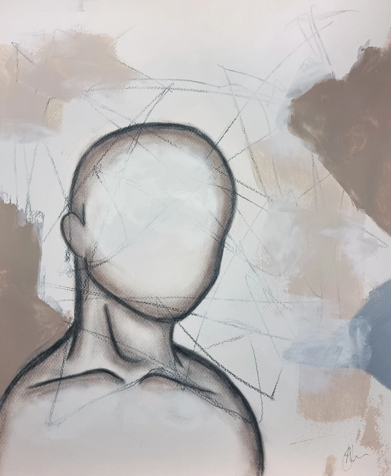 The faceless no2 av Alexandra JS