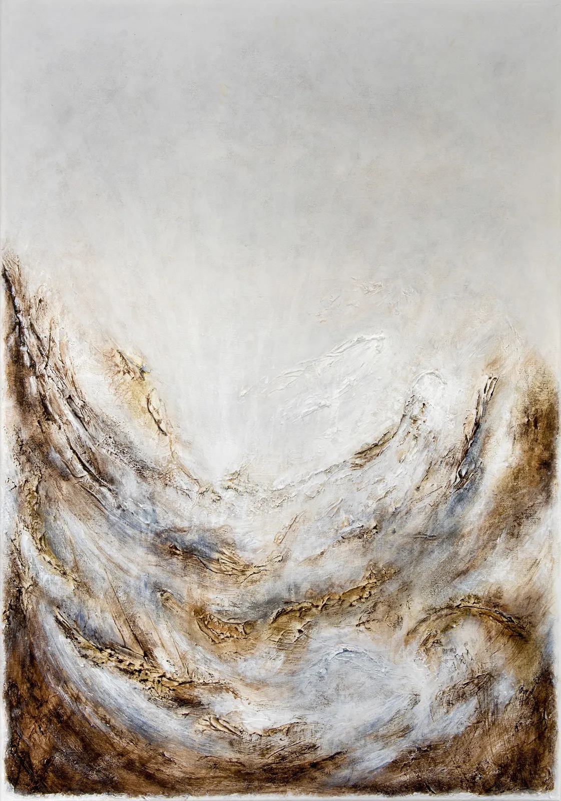 Akrylmålning Contained av Lena Johnson