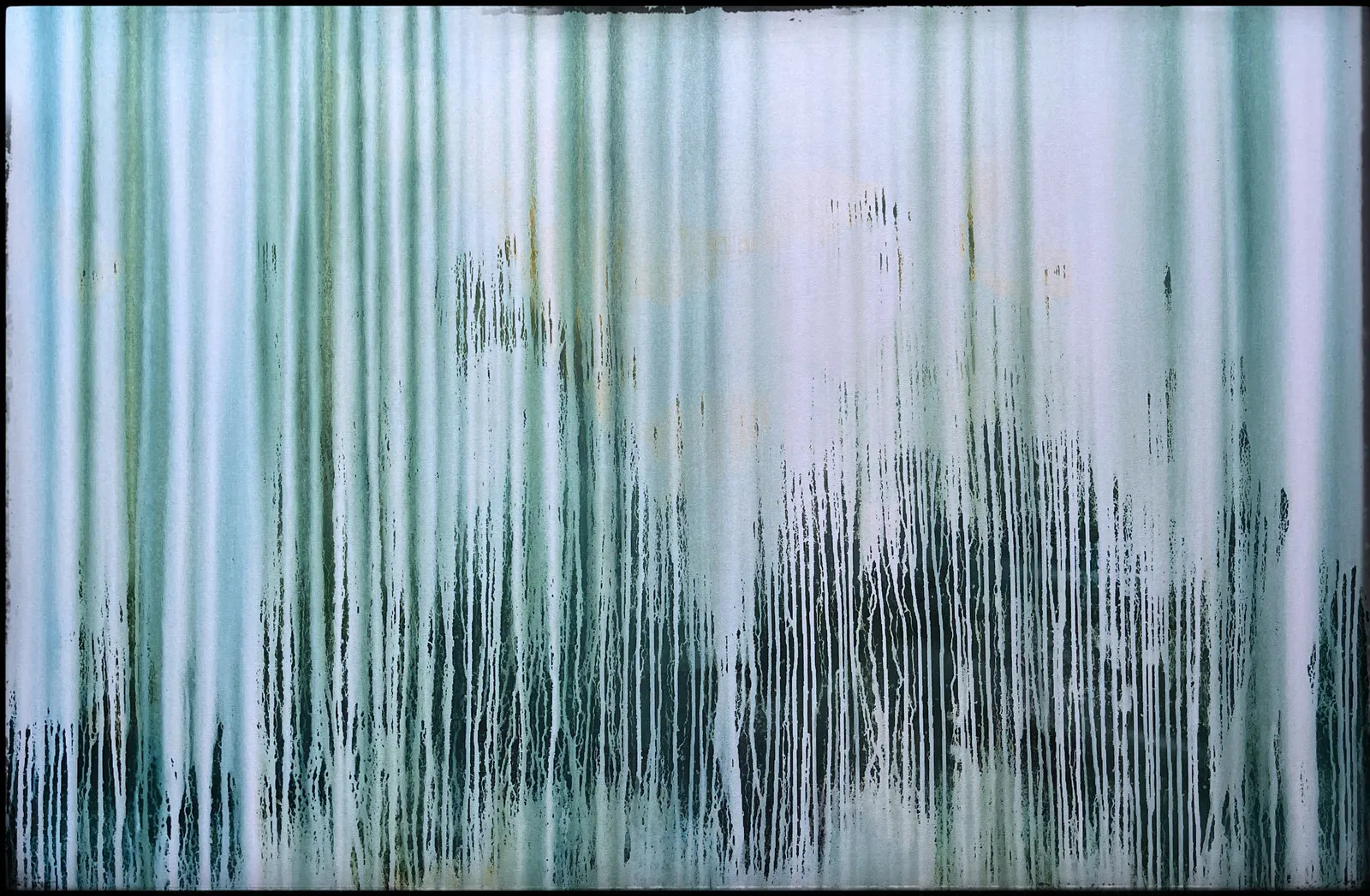 Akrylmålning BlueGreen ll av Ulf Mellander