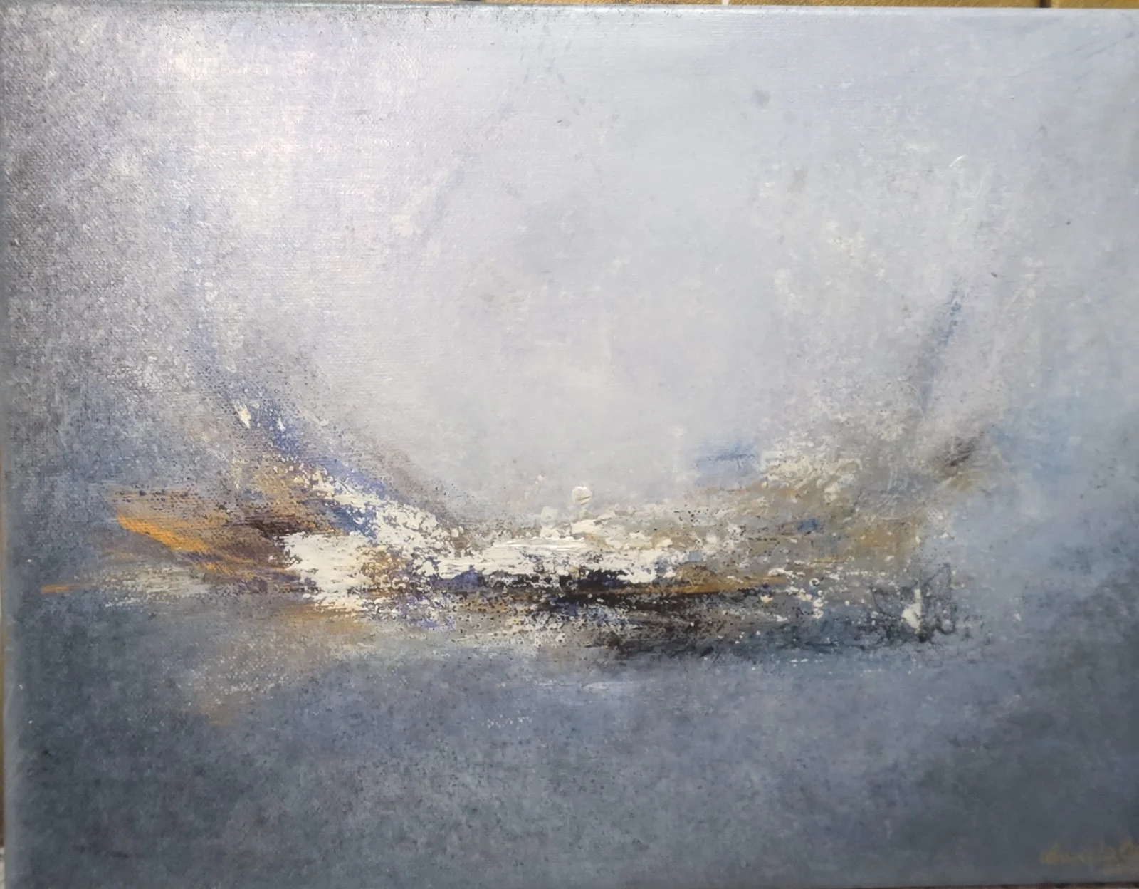 Akrylmålning Nr2 "Free" av Annelie Öberg