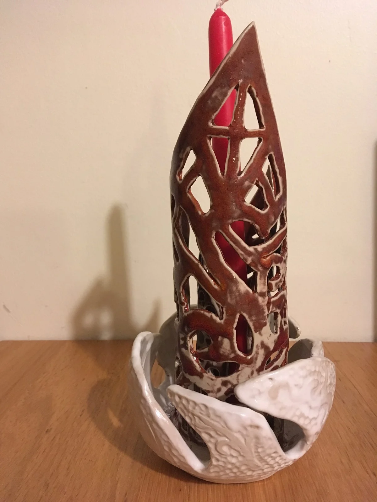 Skulptur Vulkan av Erika Litavszky